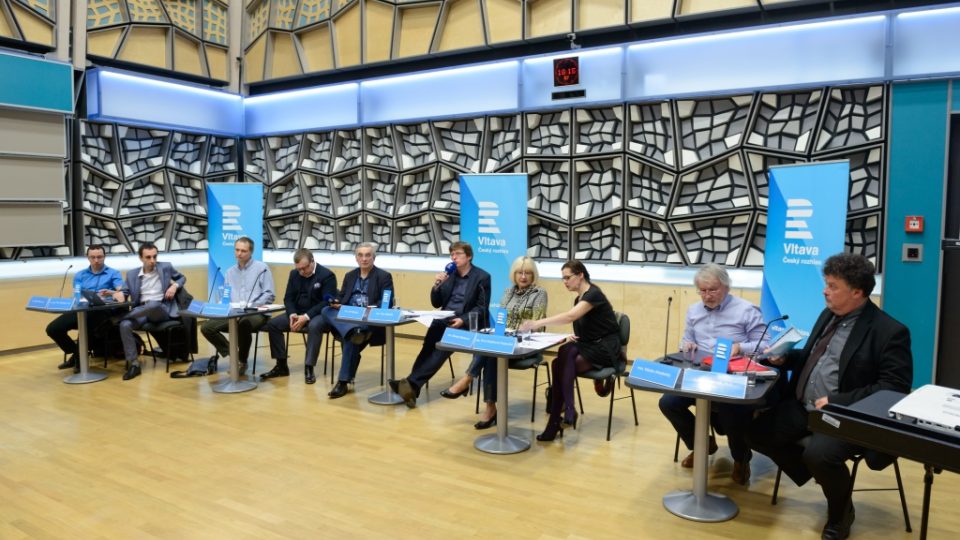 Fotografie z debaty o kulturní stanici Vltava